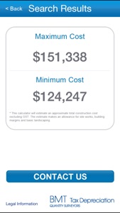 BMT Cost Calc screenshot #3 for iPhone