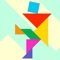 7 Tans for kids is the classic Chinese game of Tangram, also known in China as 七巧板 or the "Seven Boards of Skill"