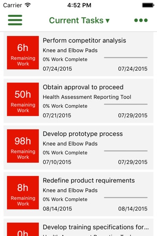Office 365 Project Time Reporter screenshot 2