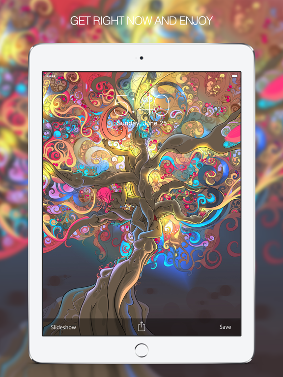 Trippy Wallpapers & Trippy Backgrounds HD iPad screenshot 5 - Photo & Video app
