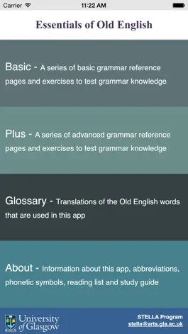 Game screenshot Essentials of Old English apk