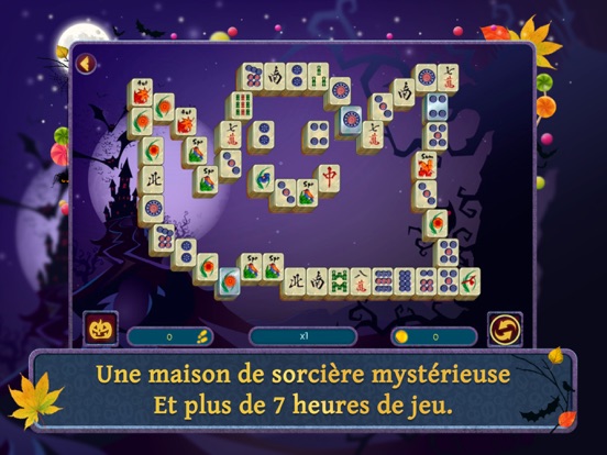 Screenshot #5 pour Halloween Night 2 Mahjong Free
