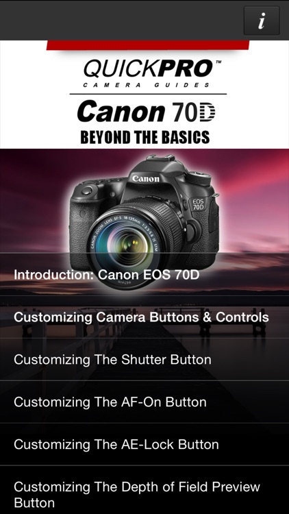 Canon 70D Beyond the Basics by QuickPro HD