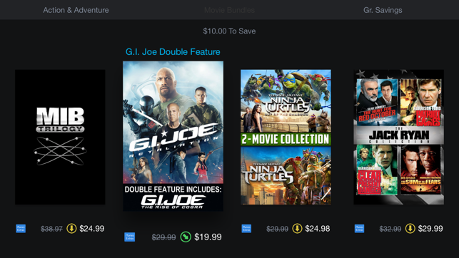 CheapCharts - Movie & TV Deals Screenshot