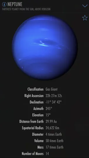 Screenshot von SkyView® auf dem iPhone 4