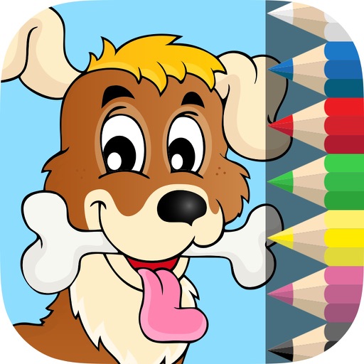 Kids Coloring Game iOS App