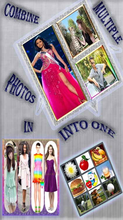 Insta Photo Collage + Picture Caption Editor