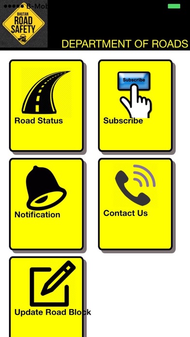 Screenshot #1 pour Bhutan Road Safety App