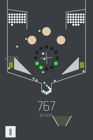 Huballs - a 100 balls pinball screenshot 2
