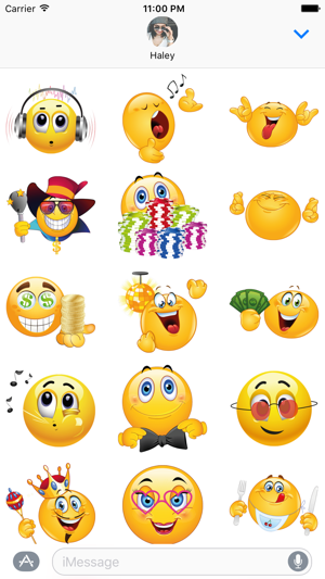 Party Emoji – Celebration Stickers for iMessage(圖2)-速報App