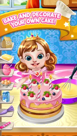 Game screenshot Kids Princess Food Maker Cooking Games Free apk