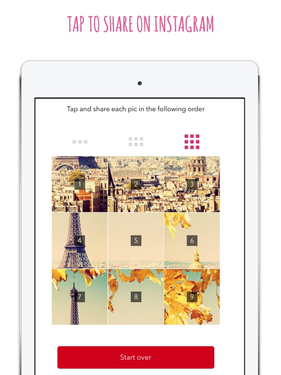 Screenshot #6 pour Pic Split Post Grid