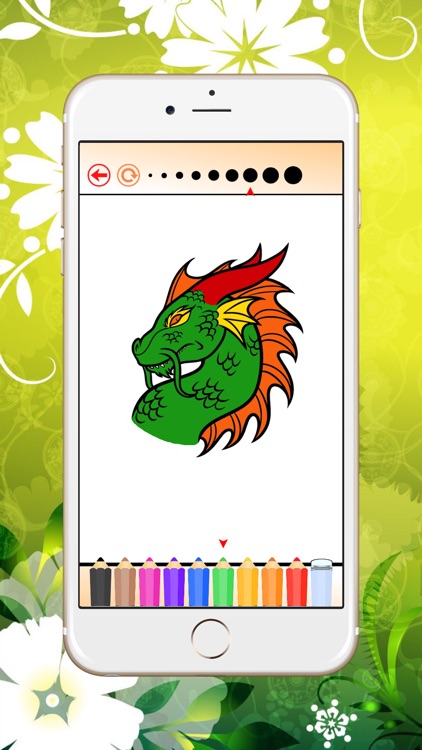 Coloring Book Dragon HD