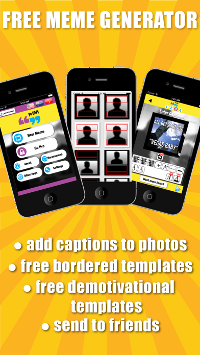 How to cancel & delete yo CAP! - Meme Generator from iphone & ipad 2