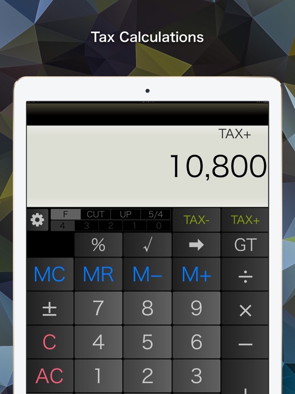 Desktop Calculator C - Excellent & Convenient iPad screenshot