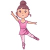 Cute Ballerina Stickers For iMessage