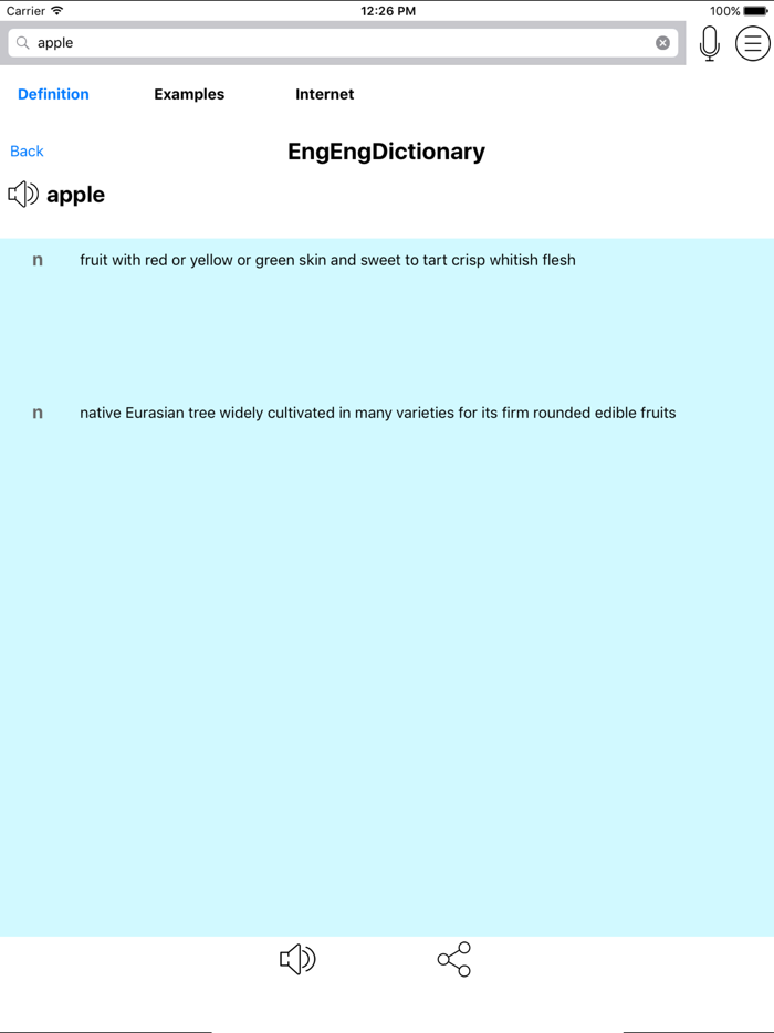 English English Dictionary