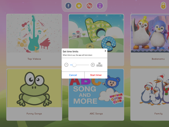 Kids Tube - ABC & Music Video for YouTube Kids iPad screenshot
