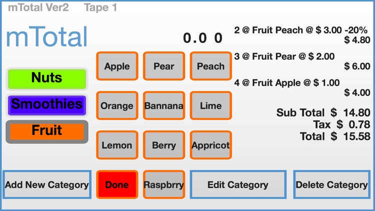 mTotal POS | Cash Register