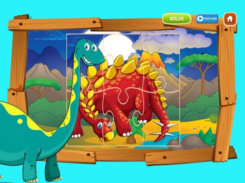 Dinosaur Jigsaw for Preschool Bedtime Activitiesのおすすめ画像2