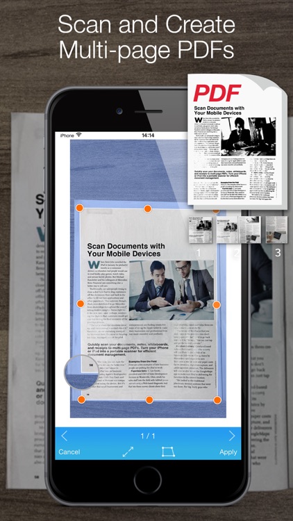 Pocket Scanner Ultimate - Scan Documents to PDFs