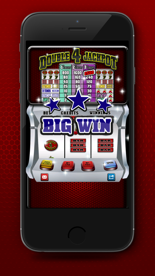 #2. Double 4 Jackpot Slot Machine (iOS) 由: NCN-NetConsulting GesmbH