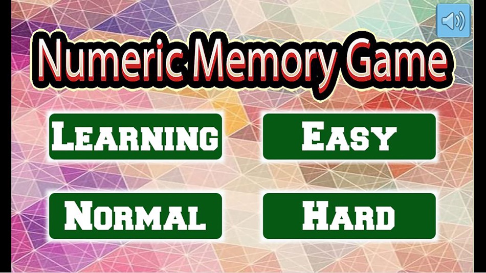 #2. Numeric Memory Game (iOS) 由: Amornrat Tangjitsirirat
