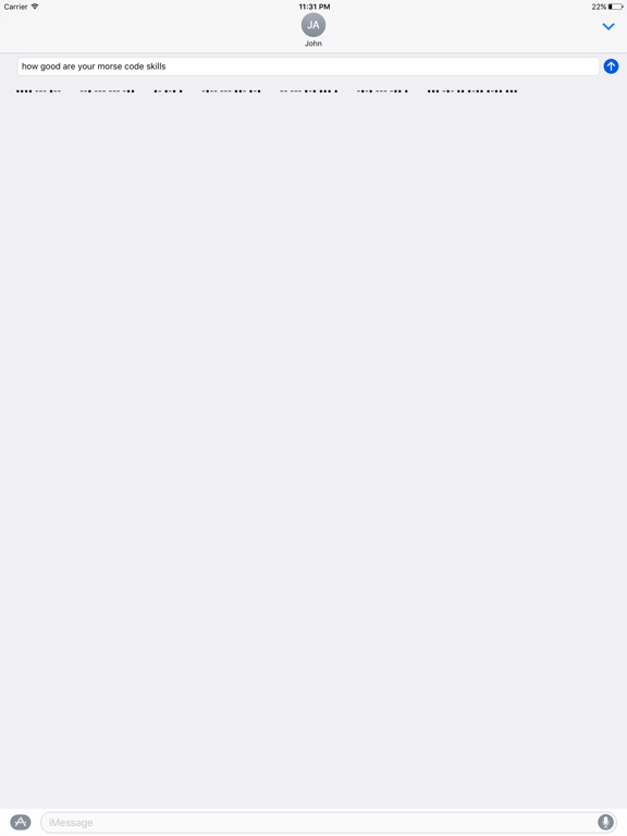 Screenshot #5 pour iMorseIM