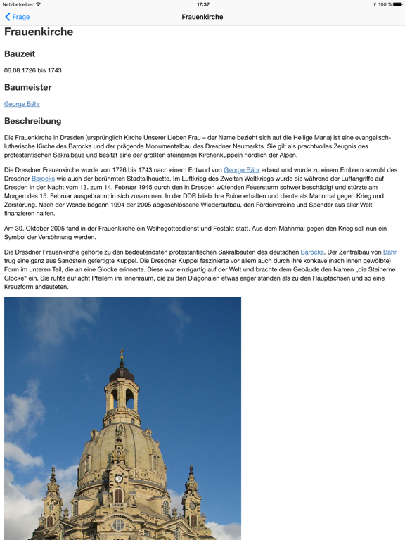 Screenshot #5 pour Dresden Go - Reiseführer und Quiz App
