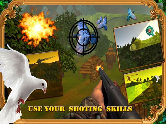 Jungle bird hunter 3d - free shooting game iPad screenshot