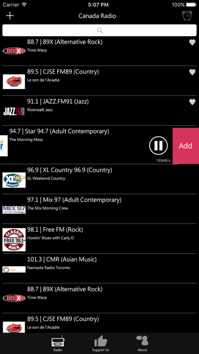 App screenshot