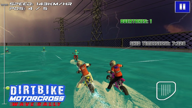 Dirt Bike Motocross Wave Rally- JetSki Racing Game screenshot-4