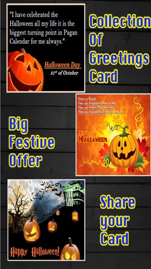 Halloween Day Greetings Card - Spooky Invitation(圖2)-速報App