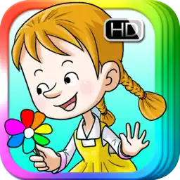 Seven Colored Flower - Bedtime Fairy Tale iBigToy app icon