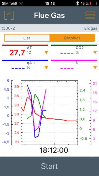 testo Combustion App