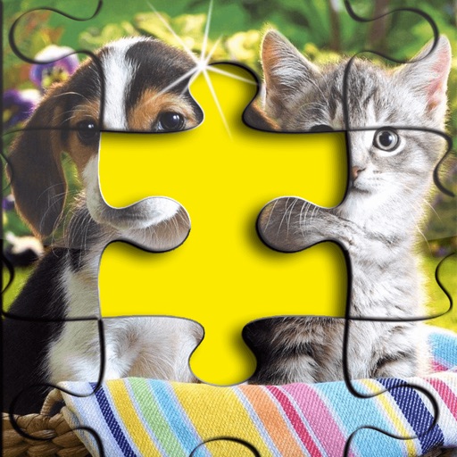 Lovely Dogs and Cats Pet Pic.ture.s Jigsaw Puzzle