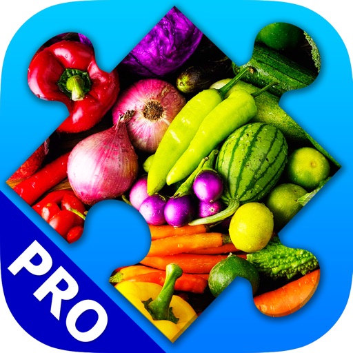 Food Jigsaw Puzzles for Adults. Premium Icon