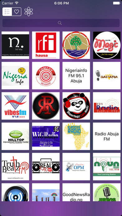 Screenshot #1 pour Radio Niger Live - Music Player