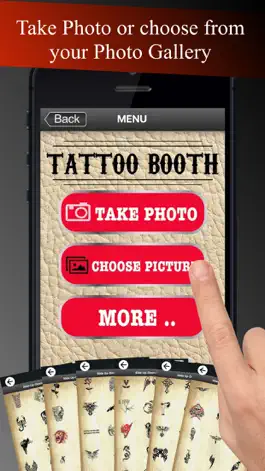 Game screenshot Tattoo booth creator & design apk