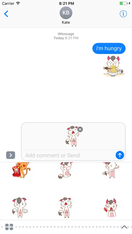 Cat Couple Sticker screenshot-3