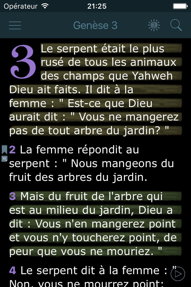 La Bible Catholique Audio Catholic Bible in French screenshot 2