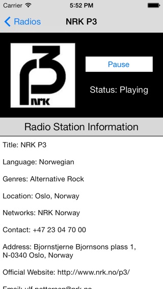 Norway Radio Live Player (Norge / Noreg / Norsk)のおすすめ画像3