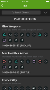 Cheats for GTA 5 (V). screenshot