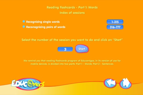 Reading Flashcards - Words screenshot 2