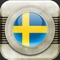 Radio Sweden includes the most popular Swedish radio stations in only one application