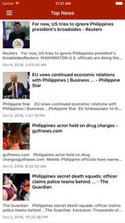 philippines news free - latest filipino headlines iphone screenshot 1