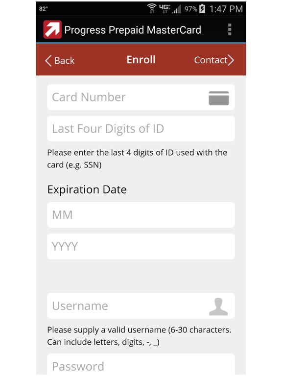 Screenshot #5 pour Progress Prepaid Card