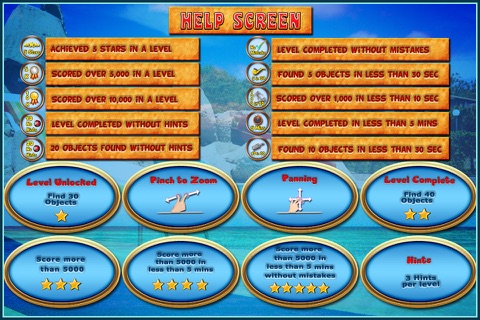 Aqua Park Hidden Objects Games screenshot 4