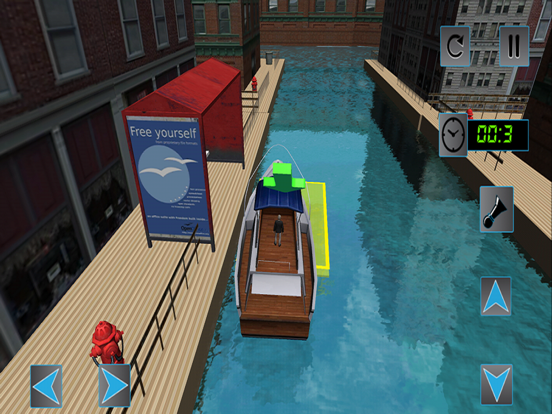 Screenshot #4 pour Jeu Ferry Boat Simulator 3D