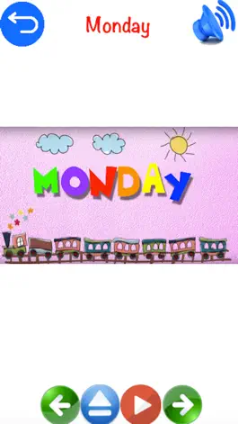Game screenshot Preschool Education - Days and Months Learning for Kids Using Flashcards and Sounds apk